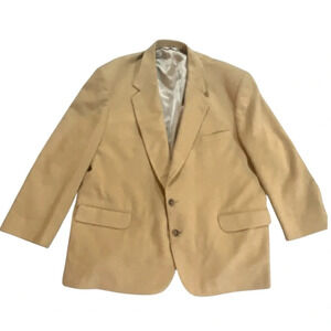 Repp Men’s Vintage 100% Camel Hair Blazer Jacket Sz 4X